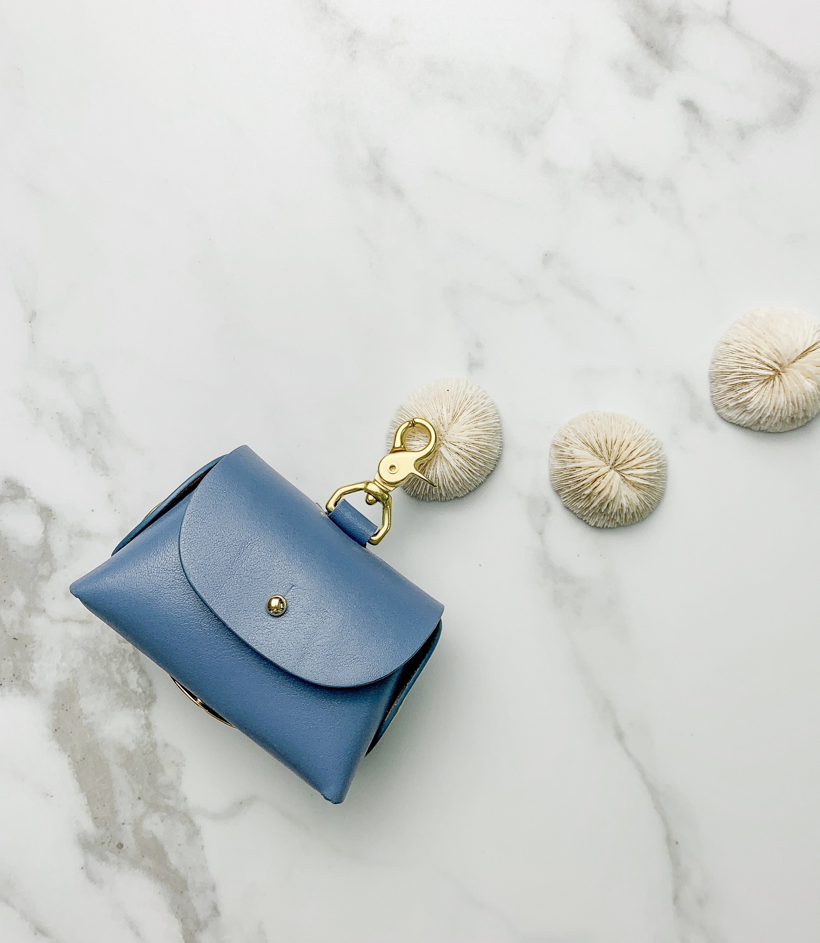 Ocean Blue Tilly poop bag pouch