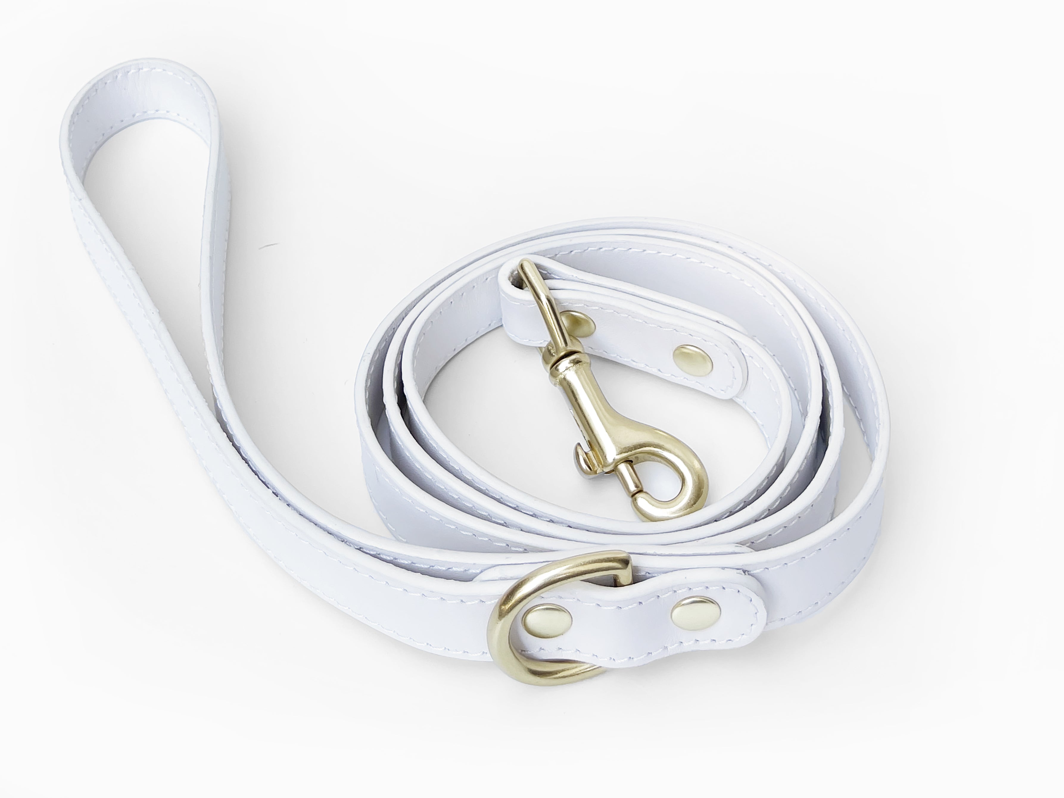 Off White leather leash