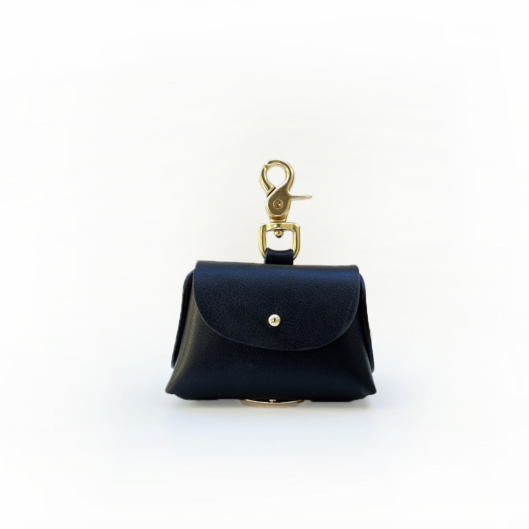 Onyx Black Tilly poop bag pouch