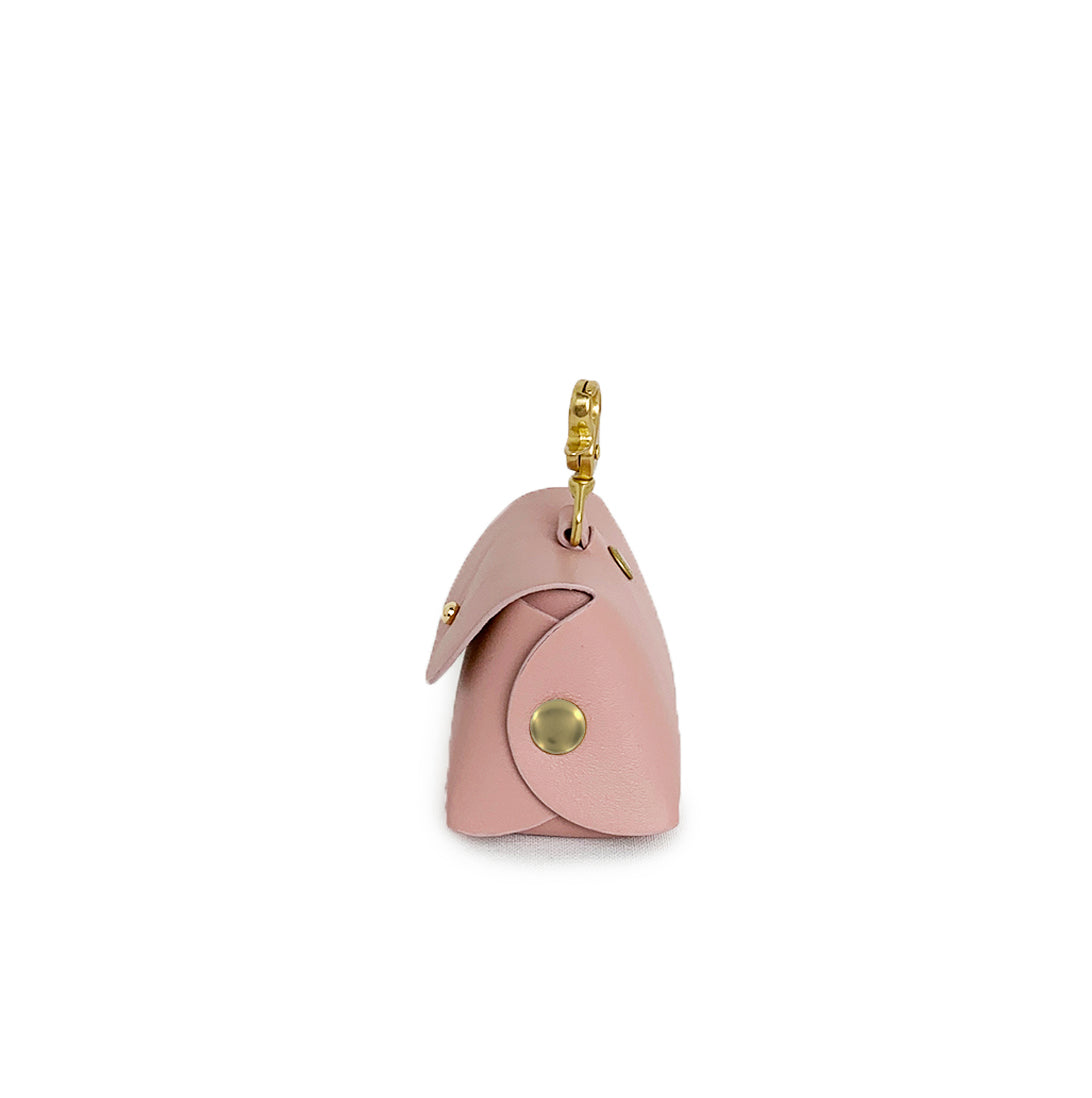 Blush pink poop bag pouch