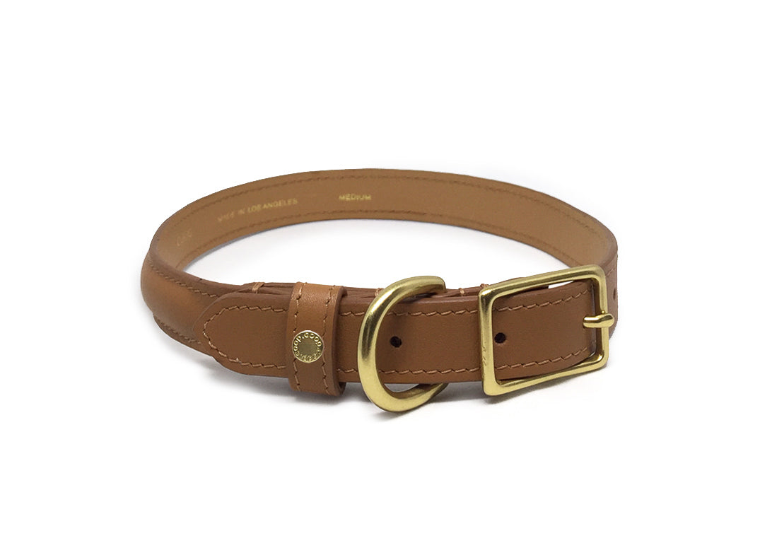 BIBI Collar - Cognac brown